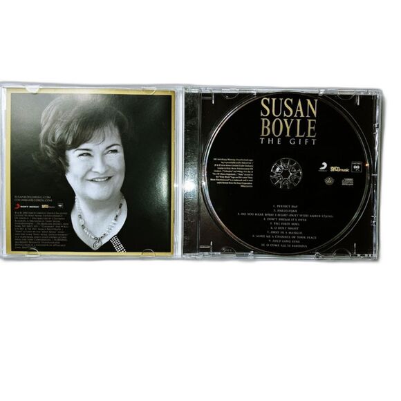 2 Susan Boyle CDs The Gift 2010 and I Dreamed A Dream 2009 Sony Music - Picture 3 of 7